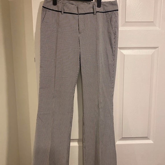 Banana Republic Martin Fit Striped Pants Size 8 - Picture 3 of 10